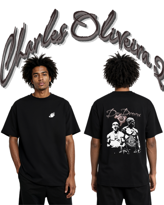 Playera - 180g - Charles Oliveira 2nd design