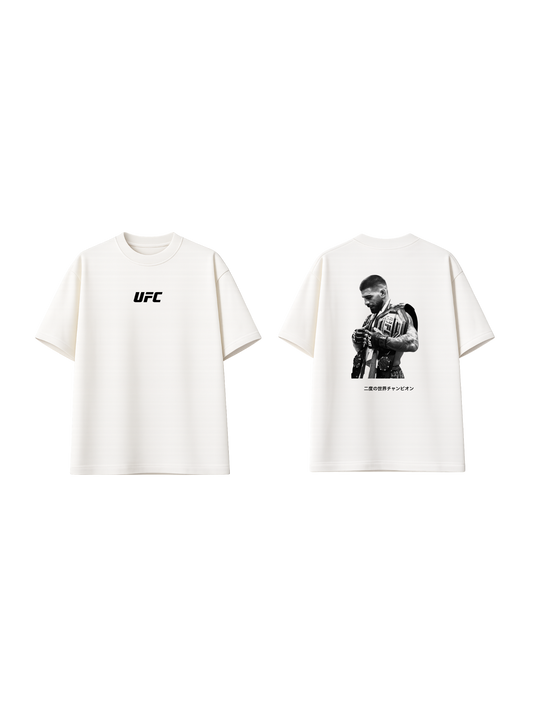 Playera - 250g - Ilia Topuria Doble Campeón.